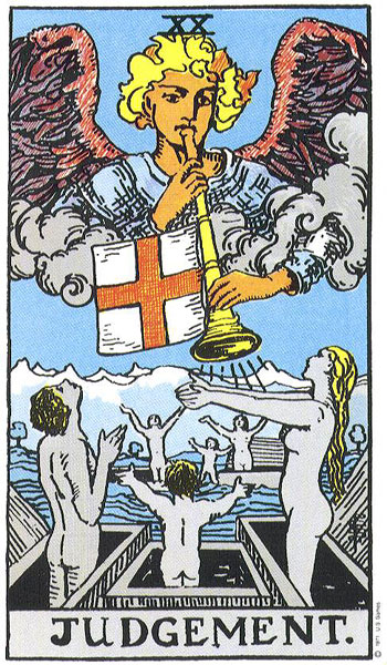 Judgement tarot card
