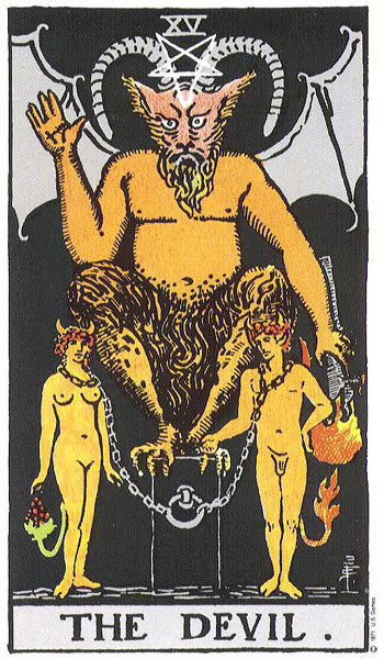 The Devil tarot card