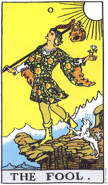 The Fool, Rider–Waite–Smith tarot card